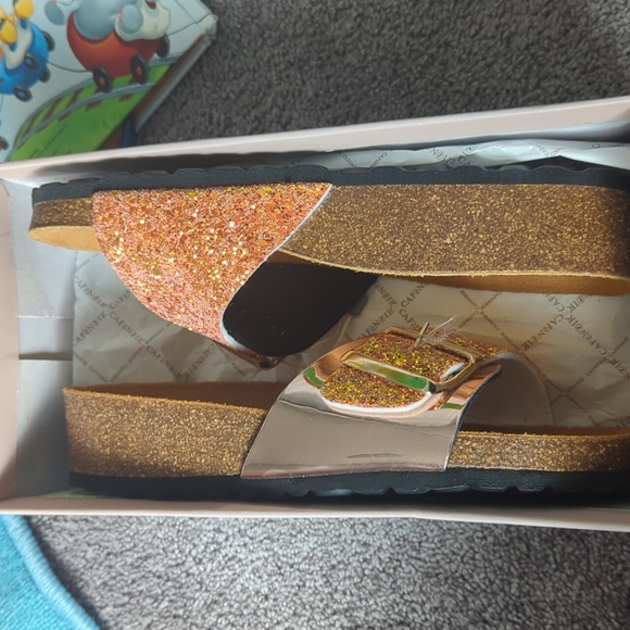 Novaflex rose gold sandals - Picture 2 of 5